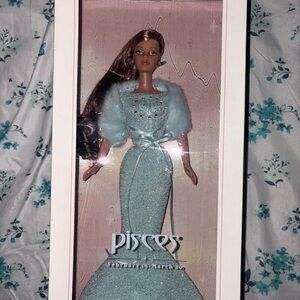 Barbie Pisces Doll in Sparkling Blue and White